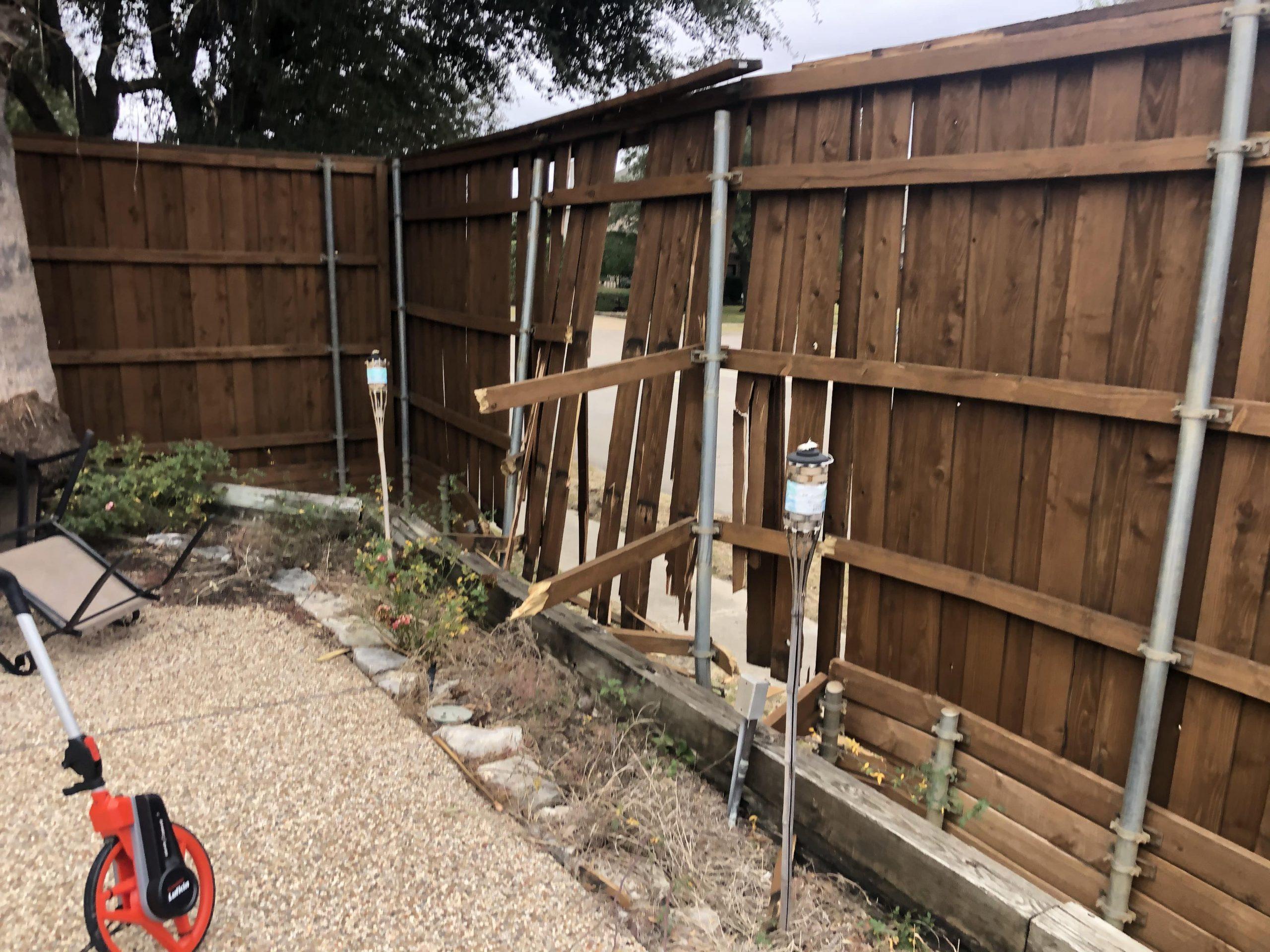 What Happens If Someone Hits My Fence With Their Car 
