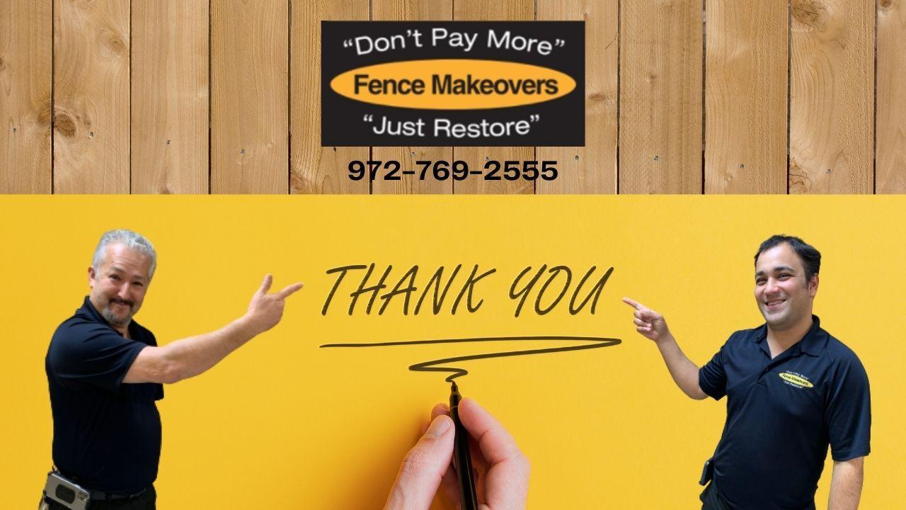 Thank you 2021 Robert and Robert Jr-min Fence Makeovers Thanks you